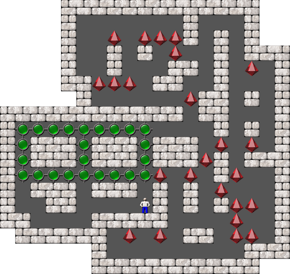 Sokoban Sonic 2 level 29